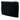 Black Fendi Shearling FF Flat Pouch Clutch Bag
