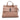 Tan Gucci Medium Leather Bamboo Daily Satchel