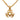 Gold Chanel Gold Plated Triple CC Pendant Necklace
