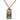 Gold Chanel CC Gold Plated Strass Necklace Pendant