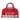 Red Gucci x Adidas Leather Mini Duffle Bag - Designer Revival