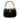 Black Gucci Calfskin Bamboo Night Satchel