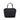 Black Fendi Mini Zucchino Canvas Handbag