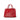 Red Prada Glace Calf Twin Pocket Satchel - Designer Revival