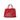 Red Prada Glace Calf Twin Pocket Satchel - Designer Revival