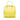 Yellow Louis Vuitton Damier Facette Speedy Cube PM Satchel