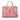 Pink Saint Laurent Small Leather Monogram Cabas Satchel