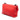 Red Bottega Veneta Medium Nappa Intrecciato Olimpia Shoulder Bag