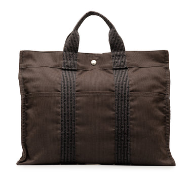Brown Hermès Herline MM Tote Bag