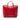 Red Gucci Guccissima Linea A Fold Over Satchel