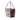 Beige Burberry Small Haymarket Check Canvas and Leather Canterbury Tote