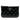 Black Chanel CC Quilted Patent Pouch