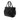 Black Chanel Large Quilted Coated Canvas Paris Biarritz Tote