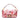 Pink Fendi Zucca Embroidered Canvas Baguette Satchel