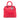 Red Dior Medium Lambskin Cannage Polochon Granville Satchel