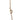 Gold Chanel CC Gold Plated Strass Round Pendant Necklace
