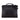 Black Fendi Medium Zucca Embossed Leather Peekaboo Iconic Business Bag