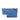 Blue Prada Vitello Daino Crossbody - Designer Revival