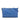 Blue Prada Vitello Daino Crossbody - Designer Revival