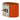 Orange Hermès Epsom and Palladium Plated Kelly Extreme Dog Bracelet