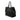 Black Fendi Zucchino Canvas Tote