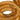 Gold Chanel CC Gold Plated Quilted Brooch