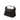 Black Fendi Zucchino Canvas Handbag