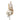 Cream Gucci Medium Leather Bamboo Daily Crossbody - Designer Revival