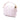 Pink Fendi Mini Zucca Embossed Velvet Baguette Satchel