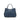 Blue Prada Vitello Daino Sacca 2 Manici Convertible Tote Satchel - Designer Revival