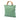 Green Gucci Tall Calfskin Bamboo Shopper Tote Satchel
