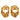 Gold Chanel CC Oval Clip On Earrings