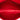 Red Saint Laurent Large Textured Patent Monogram Belle De Jour Clutch