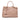 Brown Prada Medium Saffiano Lux Galleria Double Zip Satchel