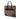 Brown Prada Cinghiale Trimmed Viscose Flat Tote