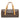 Brown Louis Vuitton Monogram Sonatine Handbag