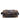 Brown Fendi Zucca Trimmed Coated Canvas Mixed Media Boston Bag