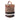 Brown Burberry Medium Mega Check Canvas Ashby Bucket Bag Satchel