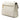 White Louis Vuitton Soft Calfskin MyLockMe Chain BB Crossbody Bag