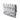 Gray Chanel Paris Greece Canvas Iliad Greek Clutch