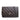 Brown Chanel CC Quilted Shiny Crumpled Calfskin Wallet on Chain Crossbody Bag - Designer Revival