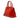 Red Prada Medium Saffiano Vernice Promenade Satchel - Designer Revival