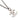 Silver Chanel CC Silver Rhinestones Pendant Necklace