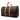 Brown Louis Vuitton Monogram Keepall Bandouliere 50 Travel Bag