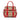 Tan Burberry Haymarket Check Coated Canvas Minford Portrait Satchel - Designer Revival