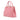 Pink Prada Medium Saffiano Lux Galleria Double Zip Satchel