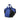 Blue LOEWE Small Bicolor Calfskin Hammock Satchel