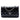 Black Chanel CC Quilted Shiny Aged Calfskin Wallet On Chain Crossbody Bag