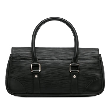 Black Louis Vuitton Epi Segur PM Handbag
