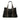 Black Hermès Canvas Sac Troca Horizontal MM Tote Bag